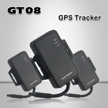 GT08 Водоустойчив IP65 GPS тракер Вграден тракер за батерии за GPS проследяване на превозни средства GPS локатор с аларма за прекъсване на тел