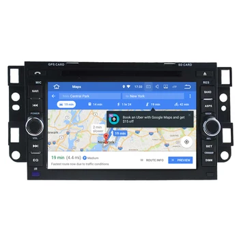 RoverOne Автомобилен мултимедиен плейър за Chevrolet Lova Tosca Kalos Android 9.0 Octa Core 4G + 64G DVD радио навигация Bluetooth медии